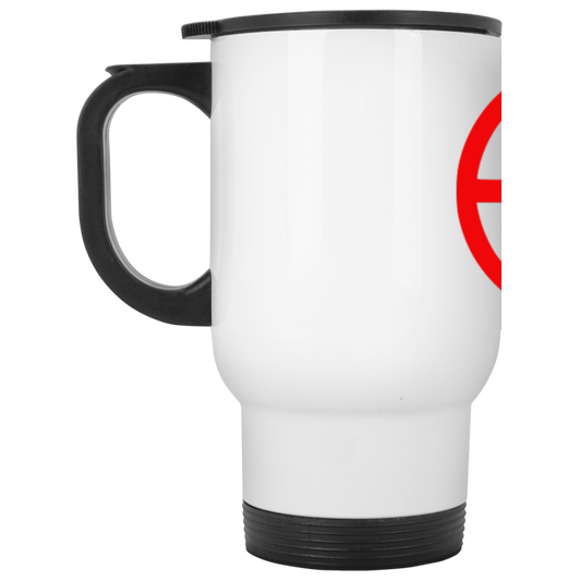 Shitoryu White Travel Mug