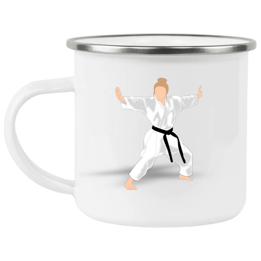 Kata Girl Enamel Camping Mug