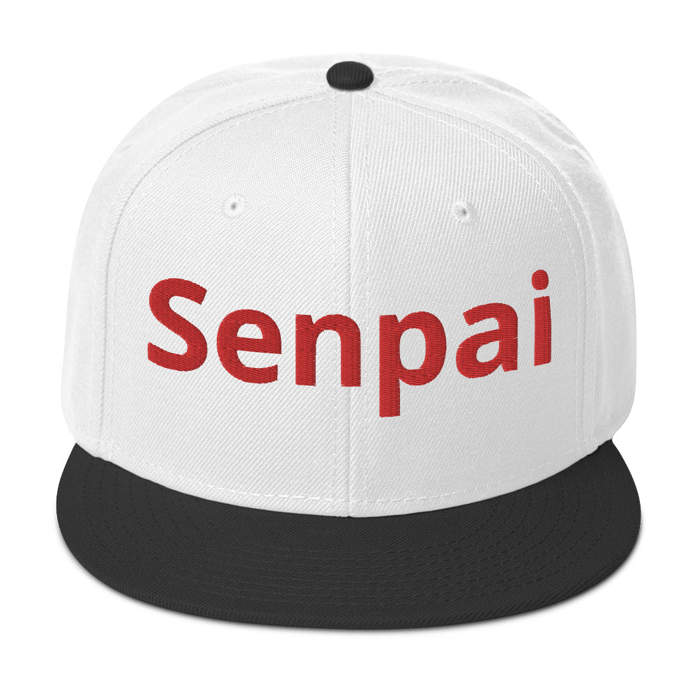 Senpai Snapback Hat