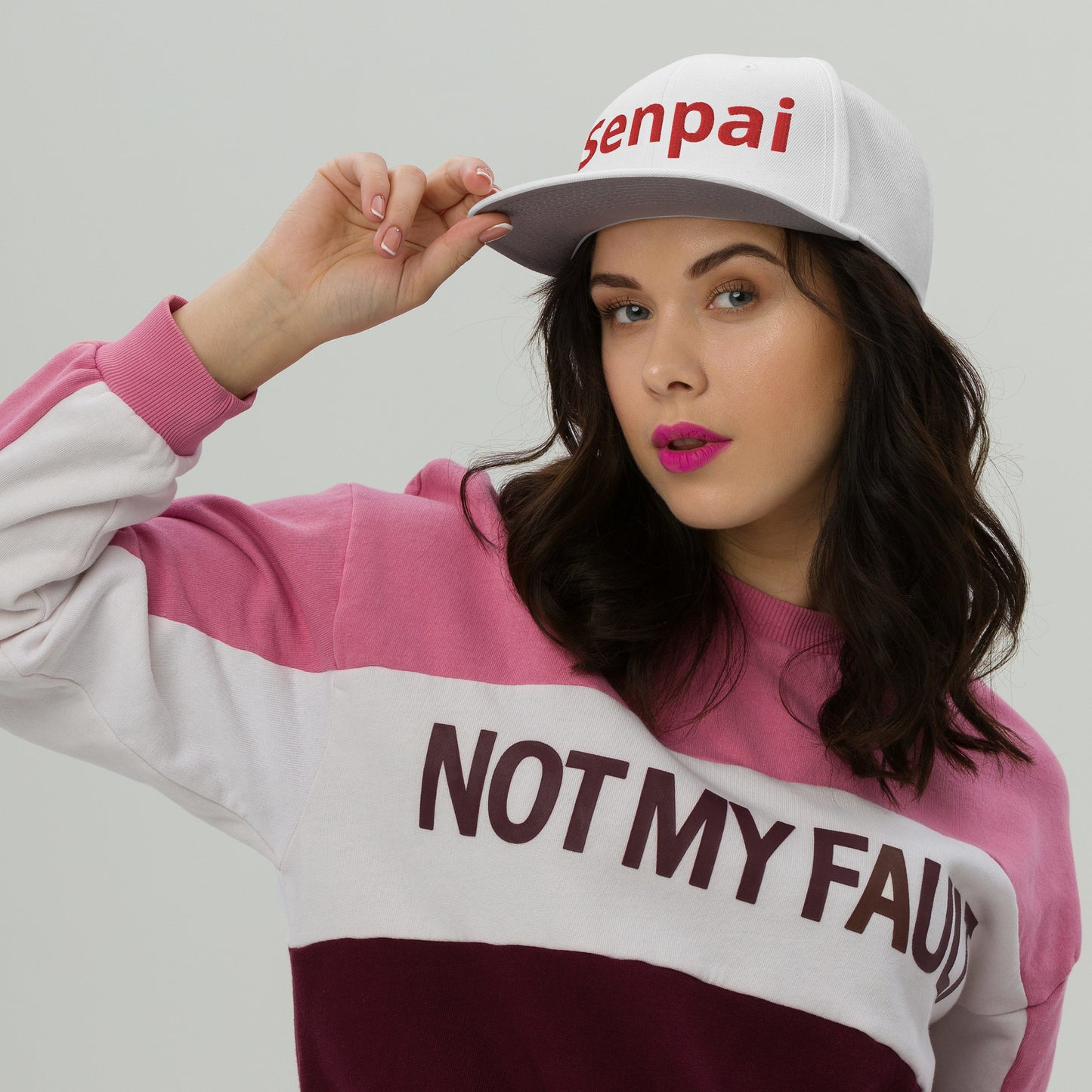 Senpai Snapback Hat