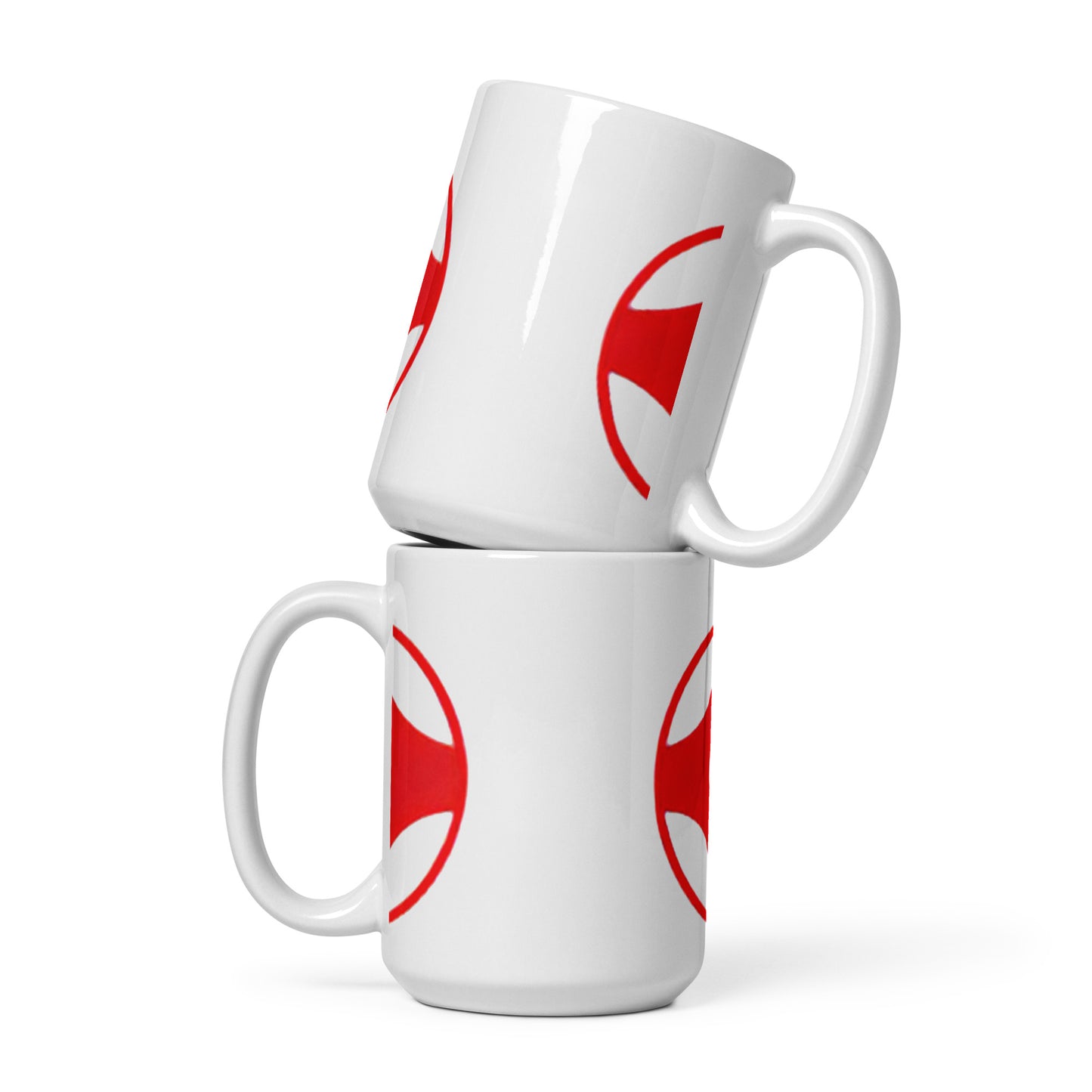 Kyokushin White glossy mug
