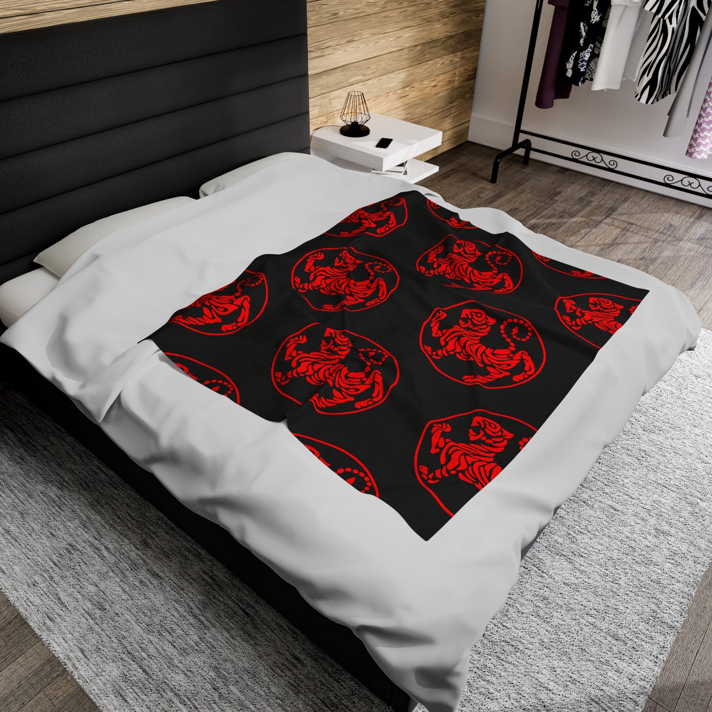 Shotokan Velveteen Plush Blanket