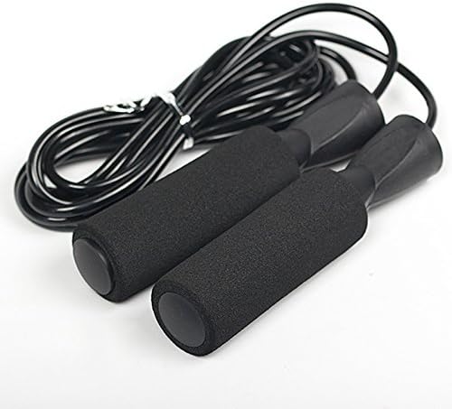 Black Adjustable Jump Rope