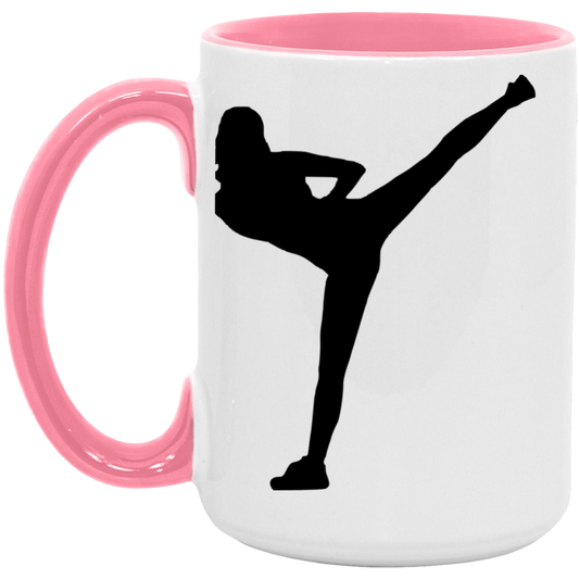 Karate Girls 15oz. Accent Mug