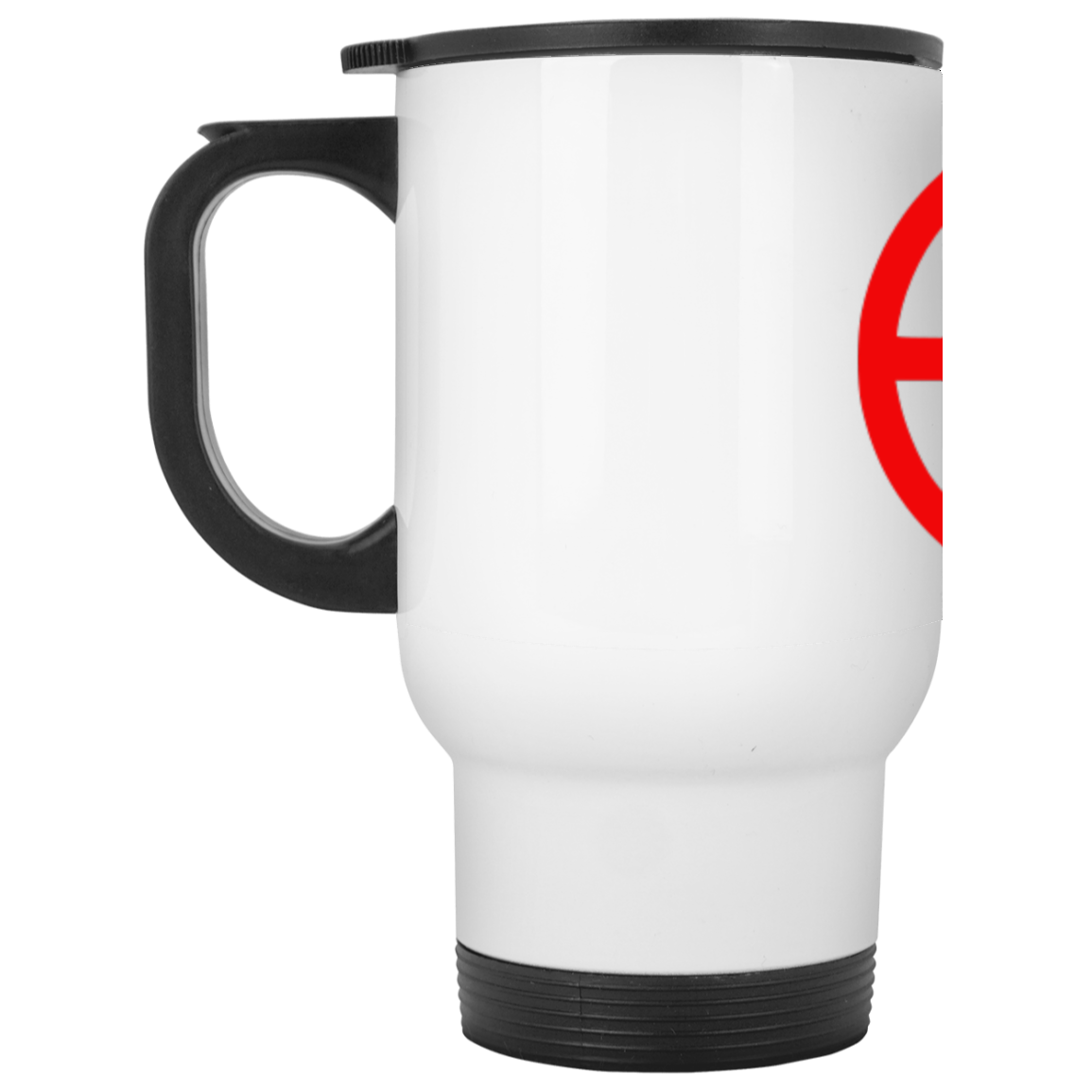 Shitoryu White Travel Mug