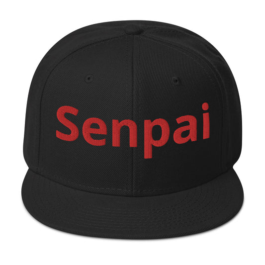 Senpai Snapback Hat