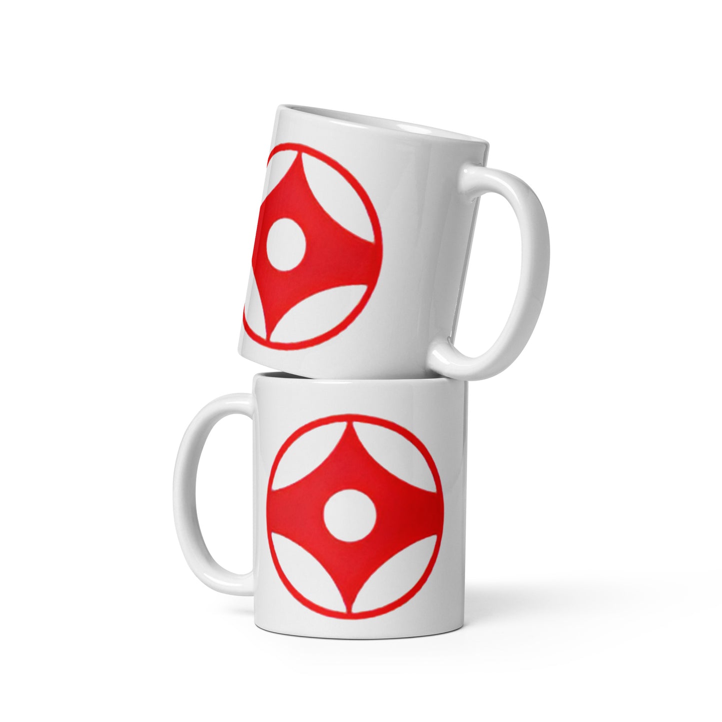 Kyokushin White glossy mug