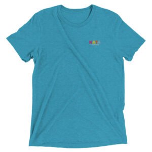 Short sleeve t-shirt with emb text